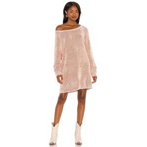 Brand New‎ Women's Free People Lenox Tunic In Carrot Cake Combo Size Medium Boho